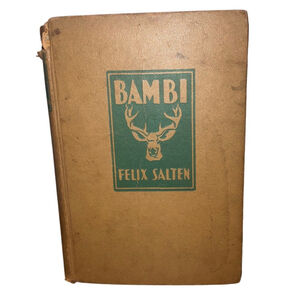 Vintage 1929 Bambi First Edition by Felix Salten